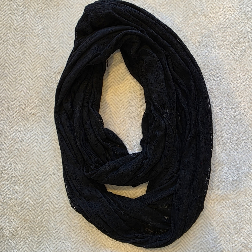 *4 for $25* Black Infinity Scarf